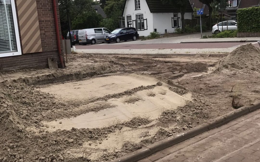 Tuin Apeldoorn leeg