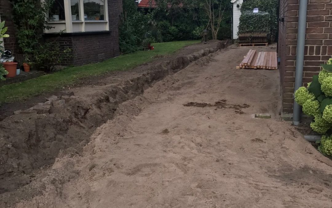 Onderweg aan de Moriaanstraat in Apeldoorn